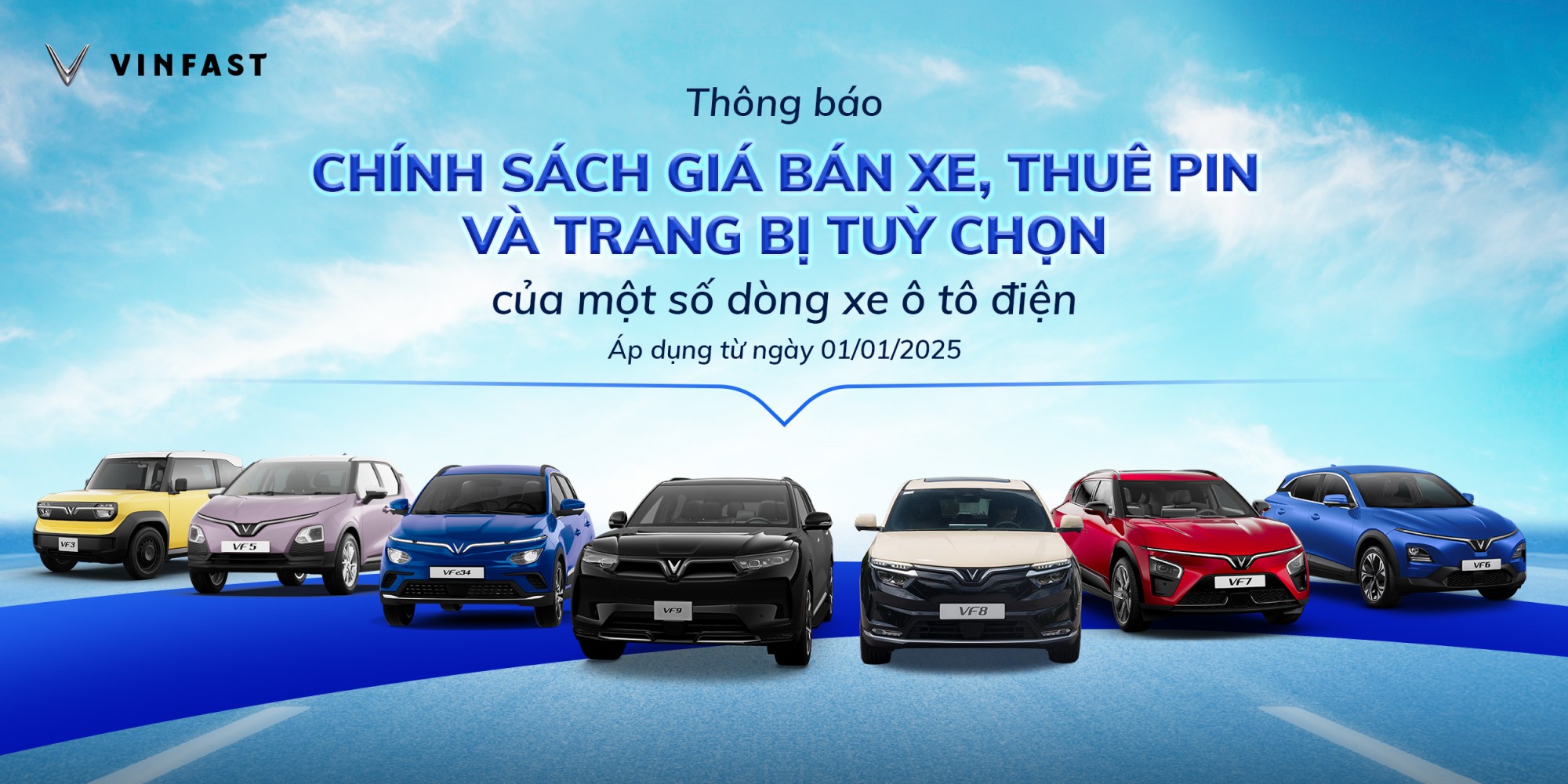 [THÔNG BÁO] VINFAST THAY ĐỔI VỀ CHÍNH SÁCH GIÁ BÁN - THUÊ PIN - TRANG BỊ TÙY CHỌN CỦA MỘT SỐ DÒNG XE